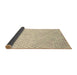 Thickness of Patterned Camel Brown Rug, pat3407brn