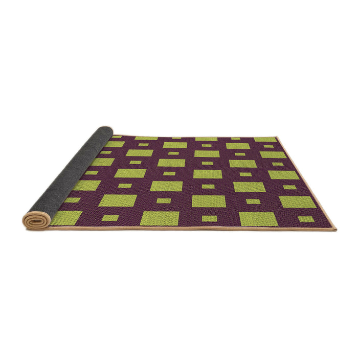 Thickness of Patterned Brown Rug, pat3411brn