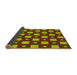 Thickness of Patterned Pistachio Green Rug, pat3411yw