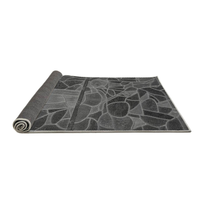 Thickness of Patterned Gray Rug, pat3423gry