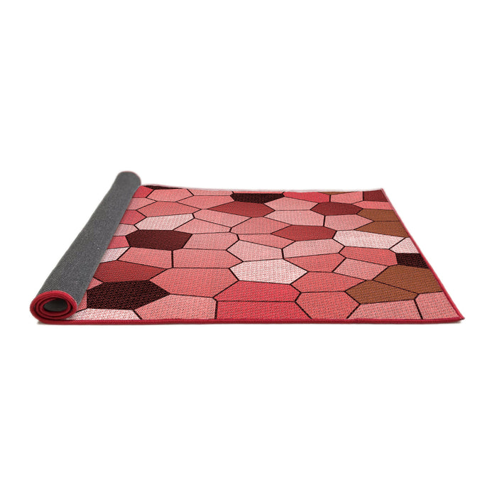 Thickness of Patterned Red Rug, pat3425rd
