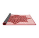 Thickness of Patterned Red Rug, pat3434rd