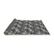 Thickness of Patterned Black Rug, pat3435gry