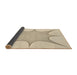 Thickness of Patterned Moccasin Beige Rug, pat3451brn