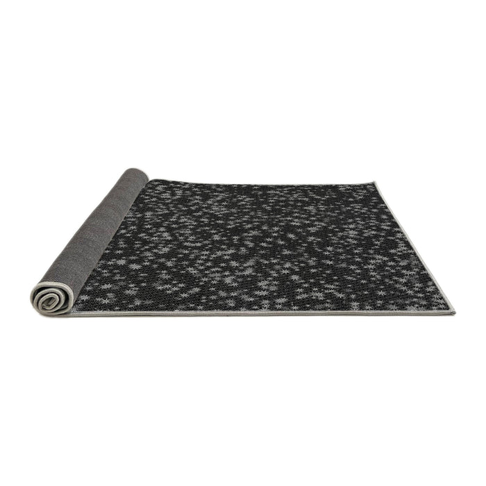 Thickness of Patterned Ash Gray Rug, pat3470gry
