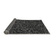 Thickness of Patterned Ash Gray Rug, pat3470gry