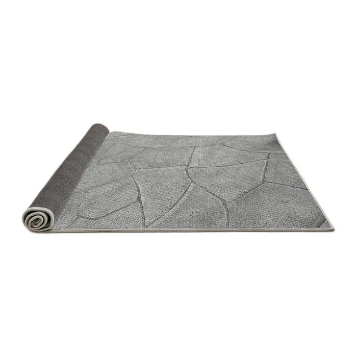 Thickness of Patterned Gray Rug, pat3477gry