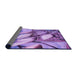 Thickness of Patterned Amethyst Purple Rug, pat3479pur