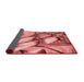 Thickness of Patterned Red Rug, pat3479rd