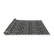 Thickness of Patterned Gray Rug, pat3485gry