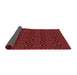 Thickness of Patterned Red Rug, pat3486rd