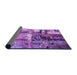 Patterned Violet Purple Rug, pat35pur