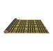 Thickness of Patterned Metallic Gold Rug, pat3500yw