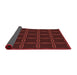 Thickness of Patterned Red Rug, pat351rd