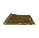 Thickness of Patterned Bakers Brown Rug, pat3514org