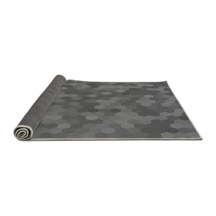 Thickness of Patterned Gray Rug, pat3516gry
