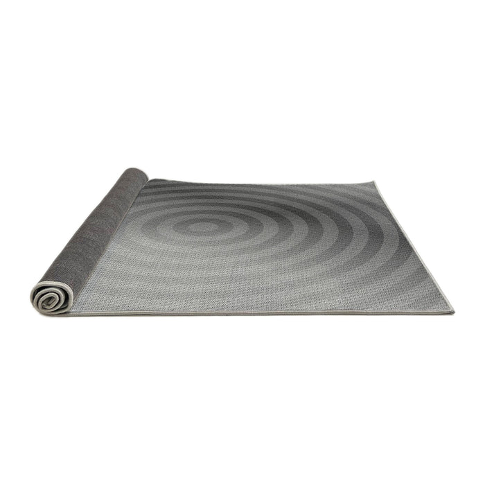 Thickness of Patterned Ash Gray Rug, pat3518gry