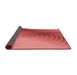 Thickness of Patterned Red Rug, pat3518rd