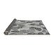 Thickness of Patterned Smokey Gray Rug, pat3525gry