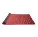 Thickness of Patterned Red Rug, pat3532rd