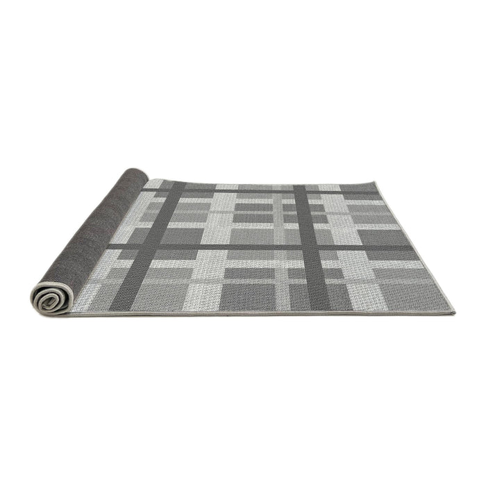 Thickness of Patterned Platinum Gray Rug, pat3533gry