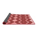 Thickness of Patterned Red Rug, pat3536rd