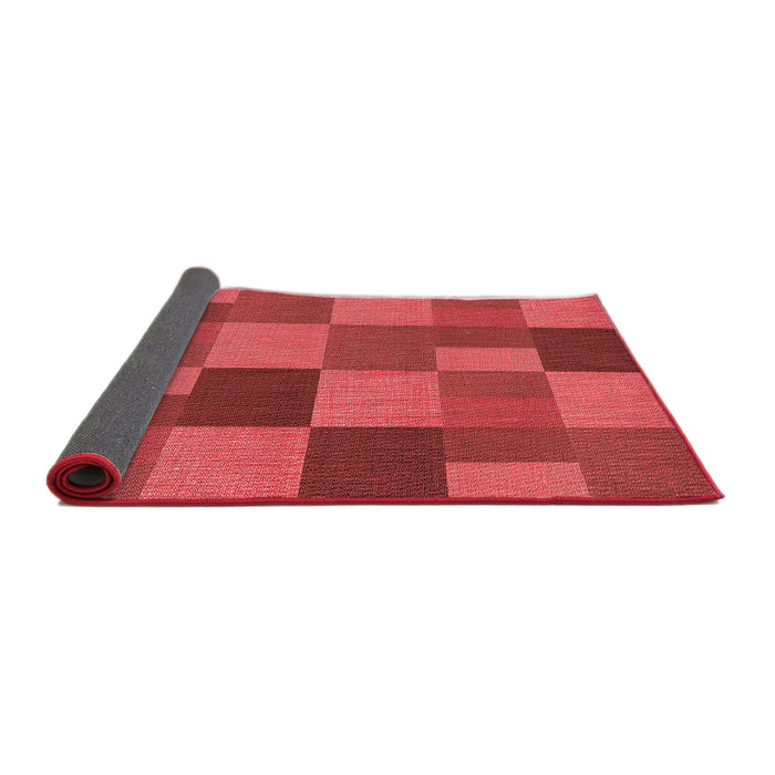 Thickness of Patterned Red Rug, pat3537rd