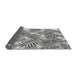 Thickness of Patterned Platinum Silver Gray Rug, pat3540gry