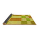 Thickness of Patterned Caramel Brown Rug, pat3546yw