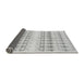 Thickness of Patterned Platinum Gray Rug, pat355gry