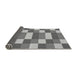 Thickness of Patterned Cloud Gray Rug, pat3552gry