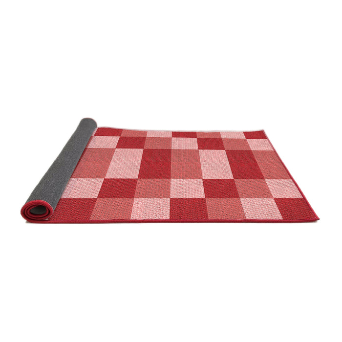 Thickness of Patterned Red Rug, pat3552rd
