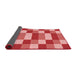 Thickness of Patterned Red Rug, pat3552rd