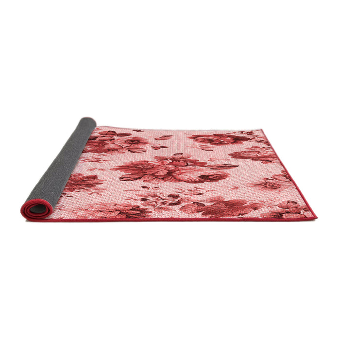 Thickness of Patterned Red Rug, pat3558rd