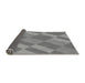 Thickness of Patterned Dark Gray Rug, pat3560gry