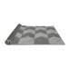 Thickness of Patterned Cloud Gray Rug, pat3562gry