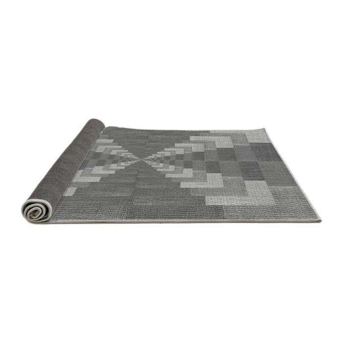 Thickness of Patterned Ash Gray Rug, pat3564gry