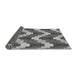 Thickness of Patterned Dark Gray Rug, pat3569gry