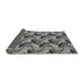 Thickness of Patterned Dark Gray Rug, pat3573gry