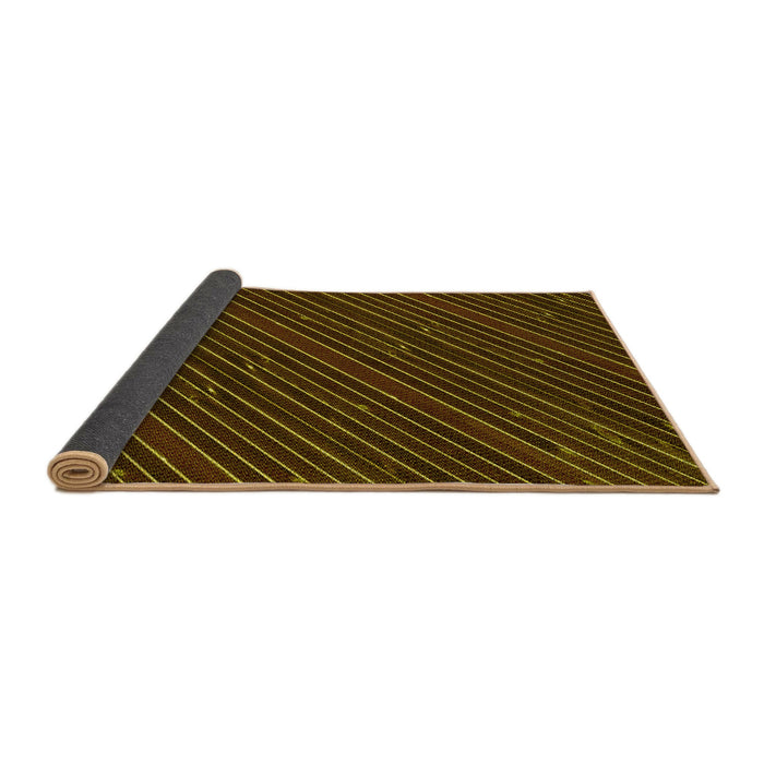 Thickness of Patterned Red Rug, pat3575yw