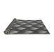 Thickness of Patterned Black Rug, pat3576gry