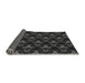 Thickness of Patterned Ash Gray Rug, pat358gry