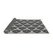 Thickness of Patterned Dark Gray Rug, pat359gry