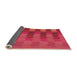 Thickness of Patterned Red Rug, pat3591org