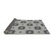 Thickness of Patterned Smokey Gray Rug, pat3596gry