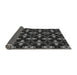 Thickness of Patterned Smokey Gray Rug, pat3606gry