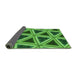 Thickness of Patterned Green Rug, pat3620grn