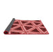 Thickness of Patterned Red Rug, pat3620rd