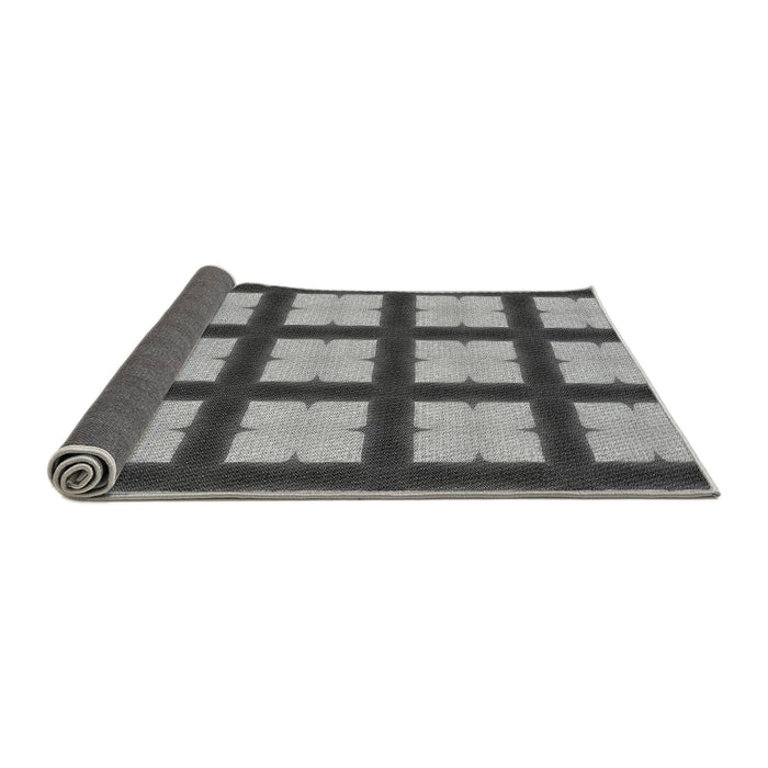 Thickness of Patterned Cloud Gray Rug, pat3621gry