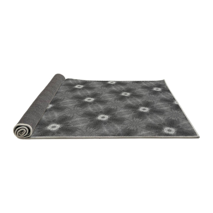 Thickness of Patterned Gray Rug, pat3623gry